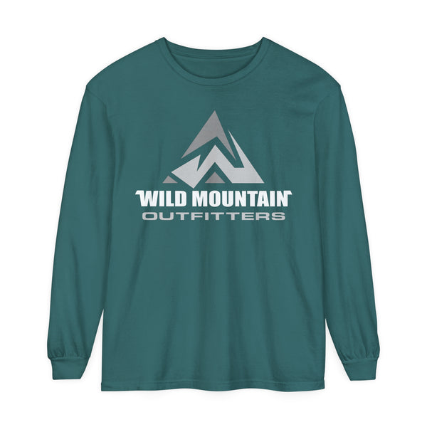 Wild Mountain  Unisex Garment-dyed Long Sleeve T-Shirt