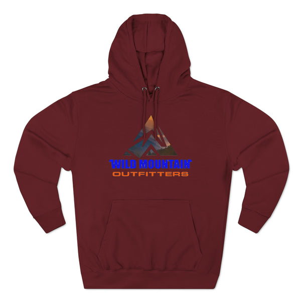 Wild Mountain (Front Only Print)Unisex Premium Pullover Hoodie