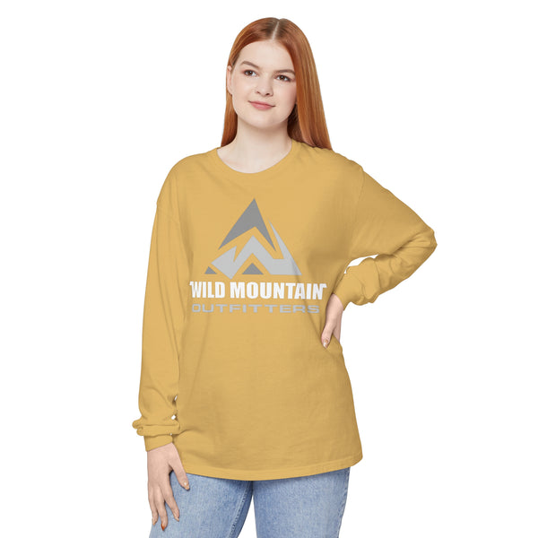 Wild Mountain  Unisex Garment-dyed Long Sleeve T-Shirt