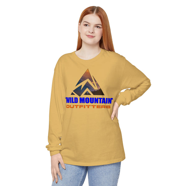 Wild Mountain Outfitters Unisex Garment-dyed Long Sleeve T-Shirt