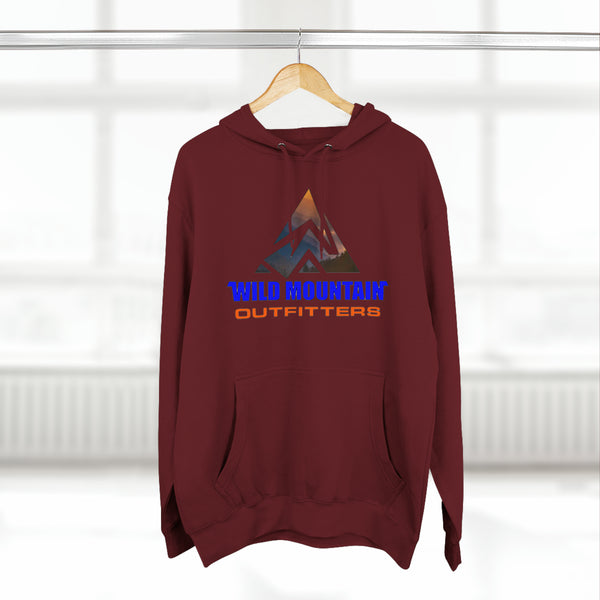 Wild Mountain (Front Only Print)Unisex Premium Pullover Hoodie