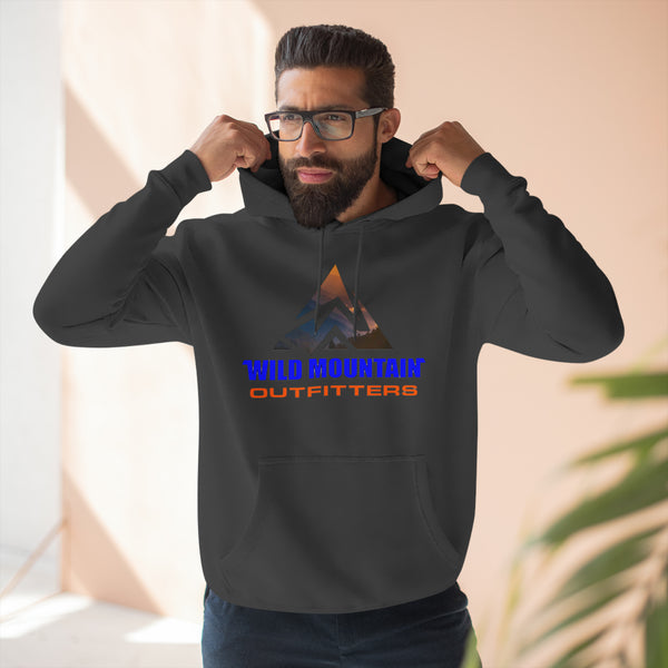Wild Mountain (Front Only Print)Unisex Premium Pullover Hoodie