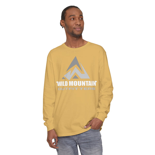 Wild Mountain  Unisex Garment-dyed Long Sleeve T-Shirt