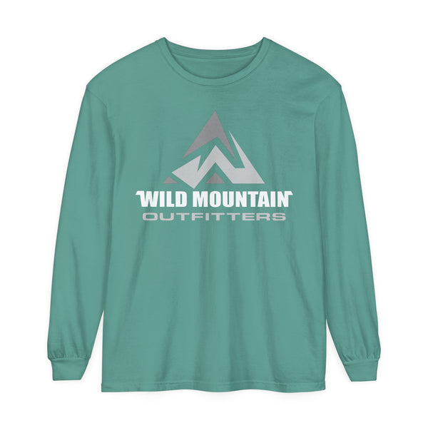 Wild Mountain  Unisex Garment-dyed Long Sleeve T-Shirt