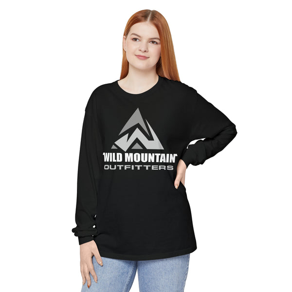 Wild Mountain  Unisex Garment-dyed Long Sleeve T-Shirt
