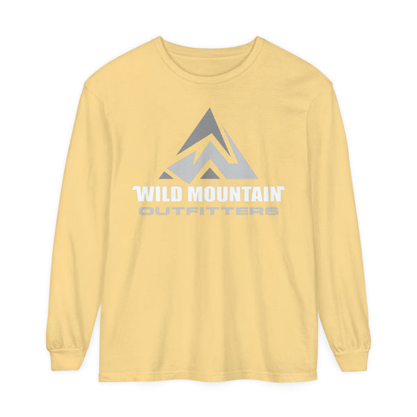 Wild Mountain  Unisex Garment-dyed Long Sleeve T-Shirt