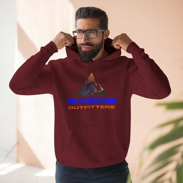 Wild Mountain (Front Only Print)Unisex Premium Pullover Hoodie