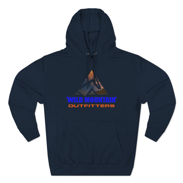 Wild Mountain (Front Only Print)Unisex Premium Pullover Hoodie