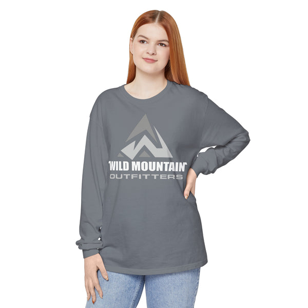 Wild Mountain  Unisex Garment-dyed Long Sleeve T-Shirt