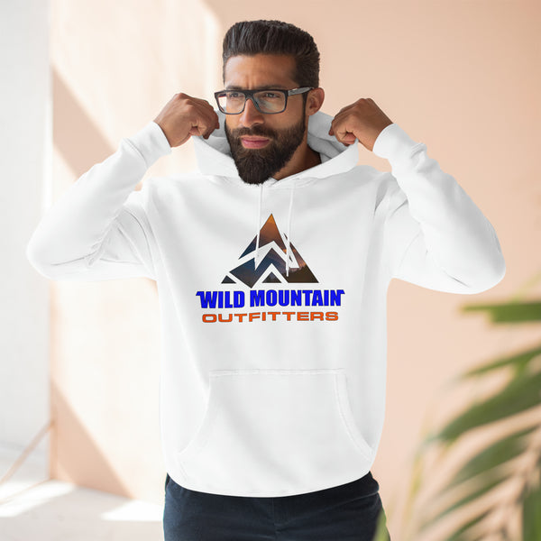 Wild Mountain (Front Only Print)Unisex Premium Pullover Hoodie