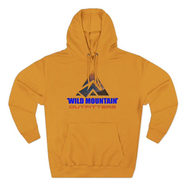 Wild Mountain (Front Only Print)Unisex Premium Pullover Hoodie