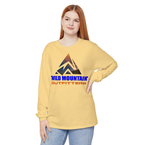 Wild Mountain Outfitters Unisex Garment-dyed Long Sleeve T-Shirt