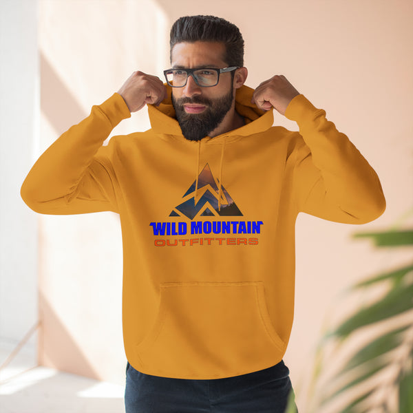 Wild Mountain (Front Only Print)Unisex Premium Pullover Hoodie