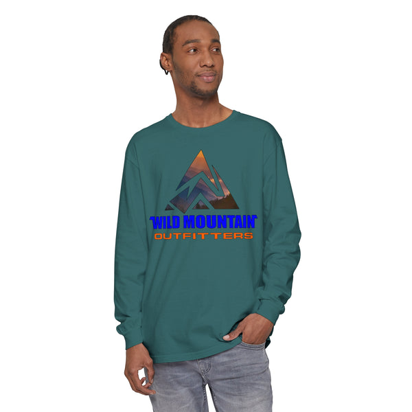 Wild Mountain Outfitters Unisex Garment-dyed Long Sleeve T-Shirt