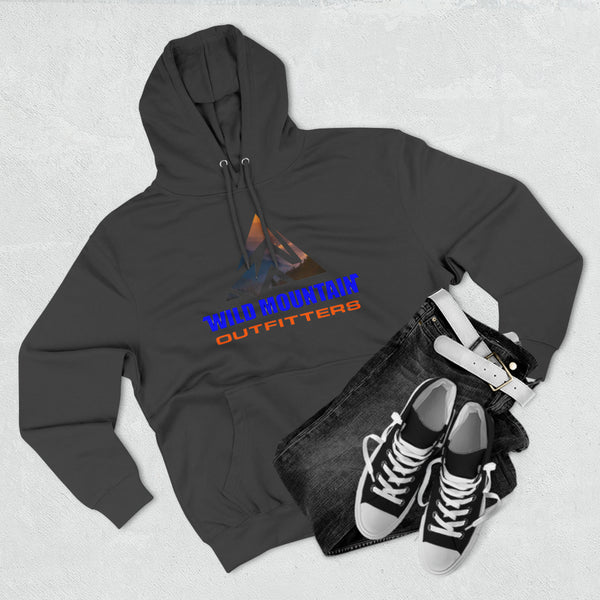 Wild Mountain (Front Only Print)Unisex Premium Pullover Hoodie
