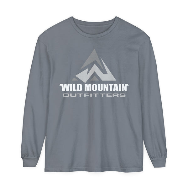 Wild Mountain  Unisex Garment-dyed Long Sleeve T-Shirt
