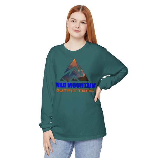Wild Mountain Outfitters Unisex Garment-dyed Long Sleeve T-Shirt