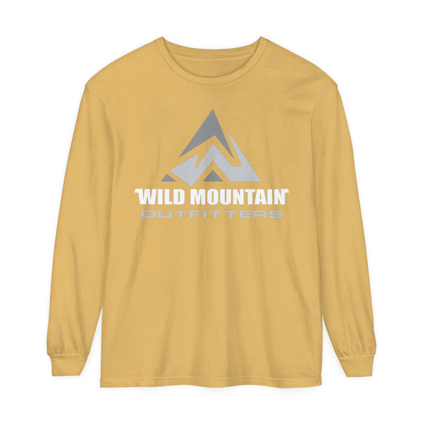 Wild Mountain  Unisex Garment-dyed Long Sleeve T-Shirt