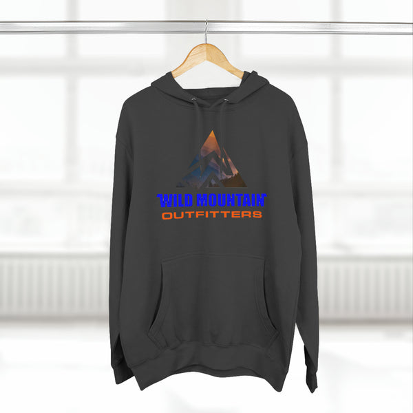 Wild Mountain (Front Only Print)Unisex Premium Pullover Hoodie