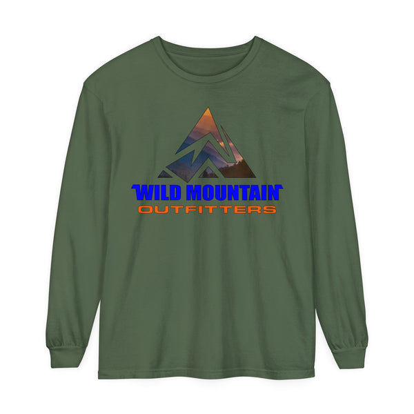 Wild Mountain Outfitters Unisex Garment-dyed Long Sleeve T-Shirt