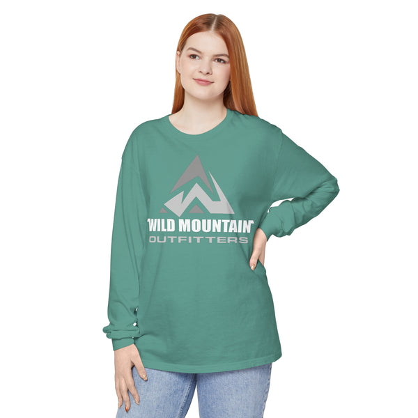 Wild Mountain  Unisex Garment-dyed Long Sleeve T-Shirt
