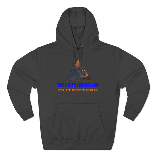 Wild Mountain (Front Only Print)Unisex Premium Pullover Hoodie