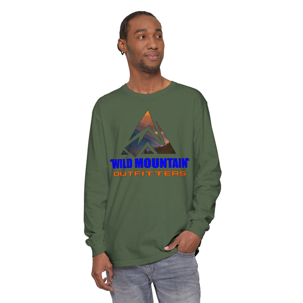 Wild Mountain Outfitters Unisex Garment-dyed Long Sleeve T-Shirt