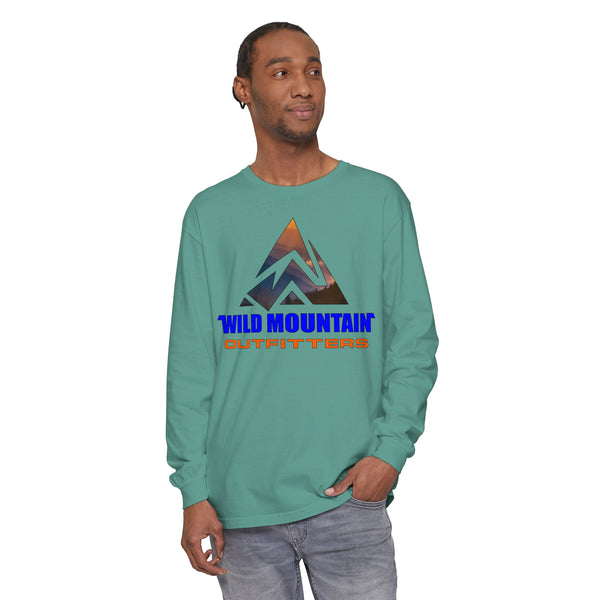Wild Mountain Outfitters Unisex Garment-dyed Long Sleeve T-Shirt