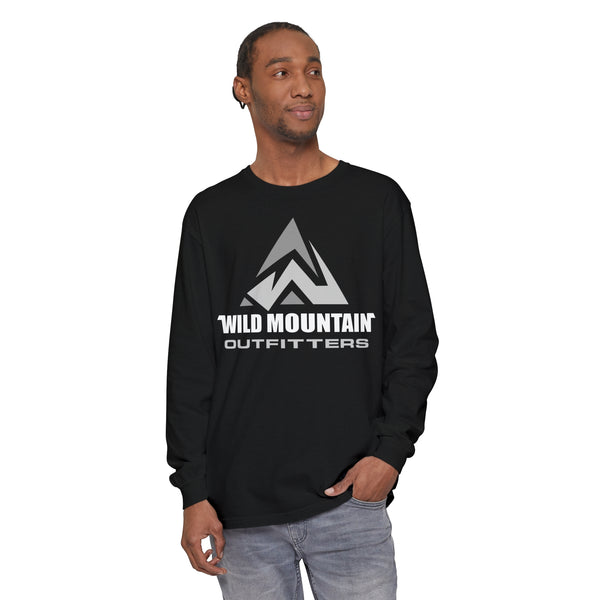 Wild Mountain  Unisex Garment-dyed Long Sleeve T-Shirt