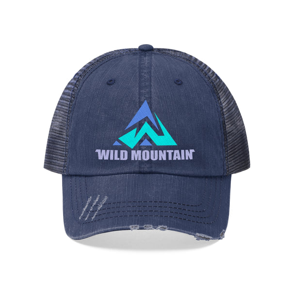 Unisex Distressed Trucker Hat