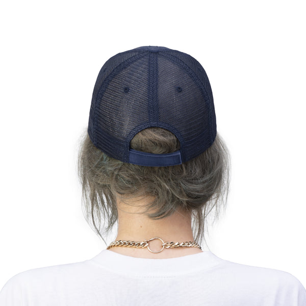 Unisex Distressed Trucker Hat