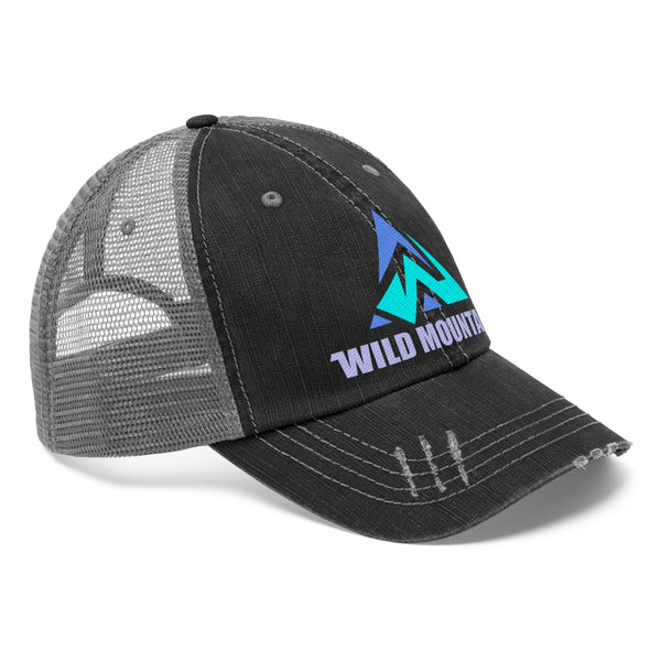 Unisex Distressed Trucker Hat