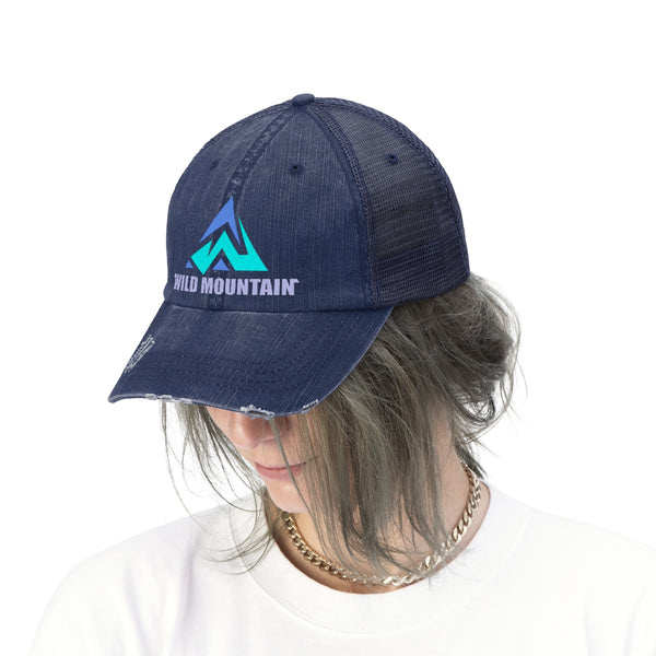 Unisex Distressed Trucker Hat
