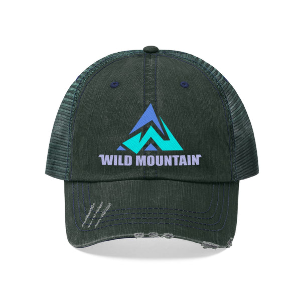 Unisex Distressed Trucker Hat