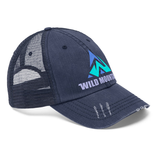 Unisex Distressed Trucker Hat