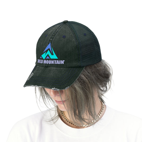 Unisex Distressed Trucker Hat
