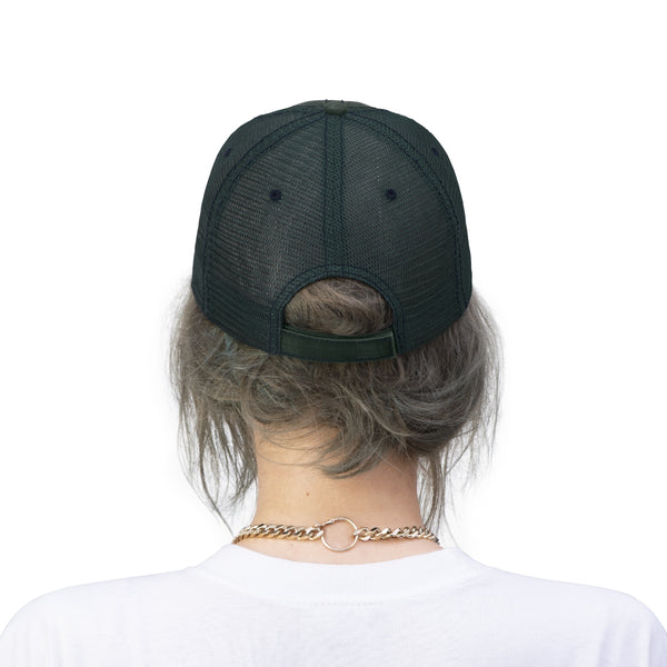 Unisex Distressed Trucker Hat