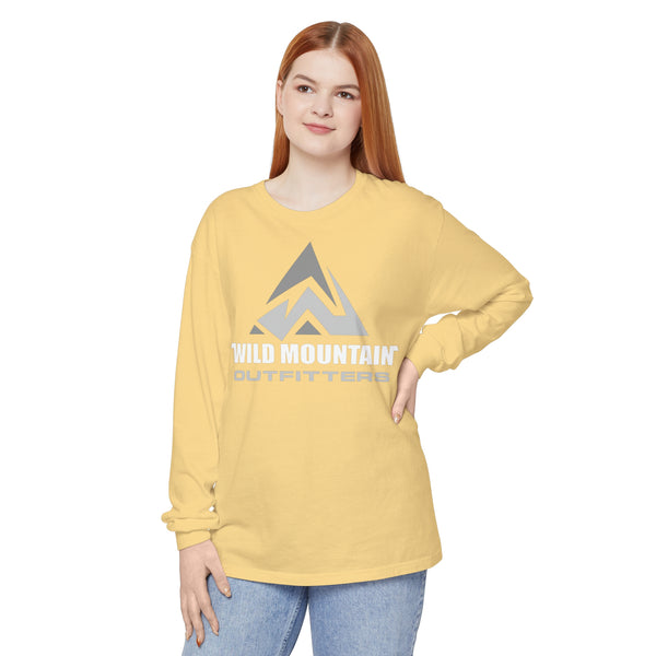 Wild Mountain  Unisex Garment-dyed Long Sleeve T-Shirt