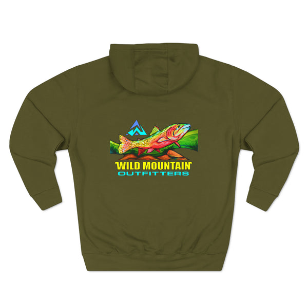 "Wild Mountain Trout" Unisex Pullover Hoodie
