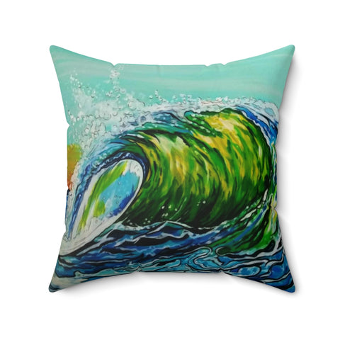 Big Surf Square Pillow