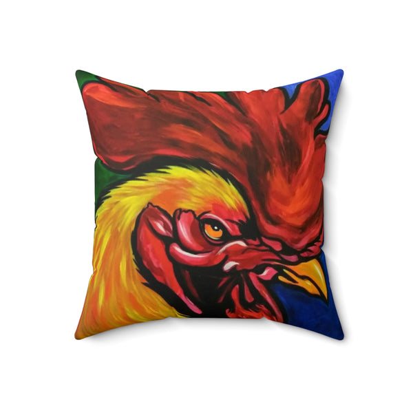 Rooster Square Pillow