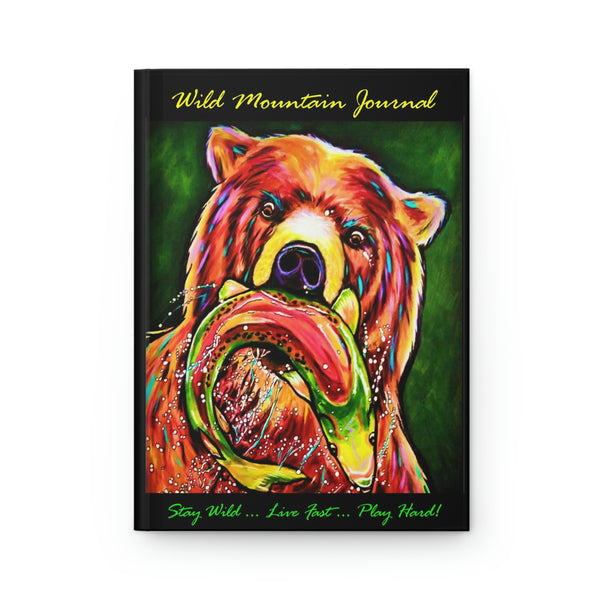 "Hungry Bear" Hardcover Journal