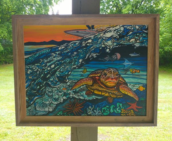 "What Surfs Beneath" SOLD!