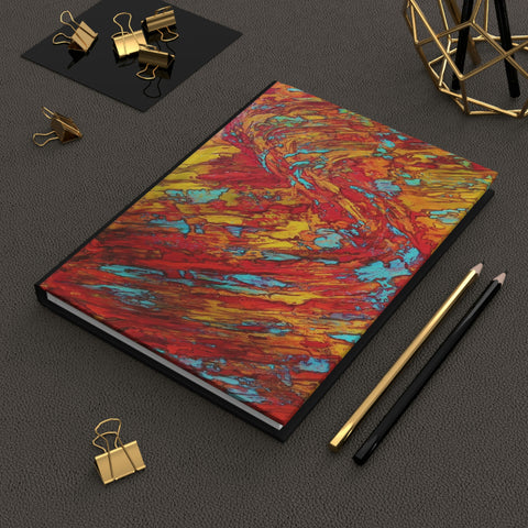 "Layers in Time" Hardcover Journal
