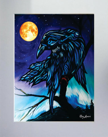 " Messenger" Raven Print