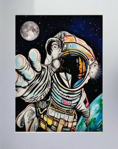 Space Man Print