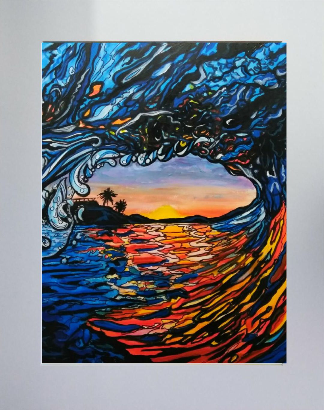 Sunrise Surf Print